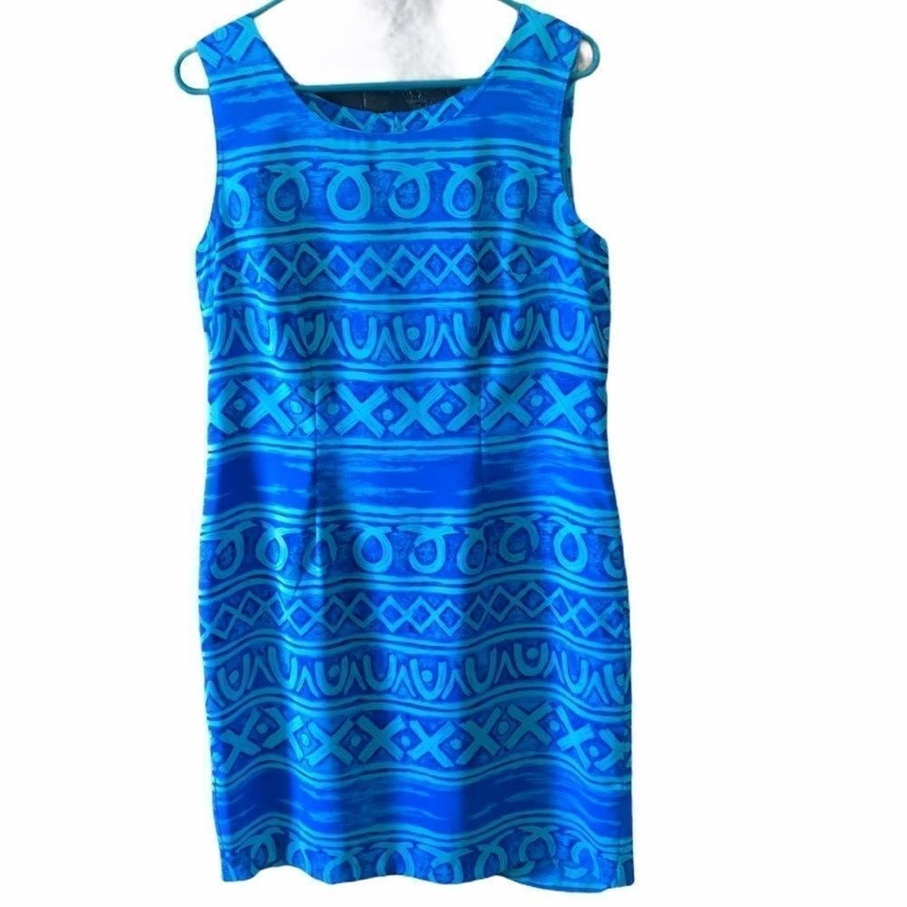 Kathy Lee Collection Shift Dress Size 8